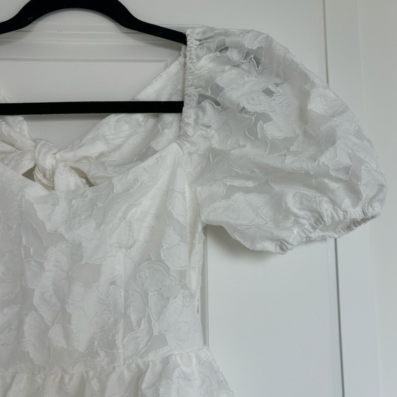 White Floral Dress from Honey - Picture 4 of 8